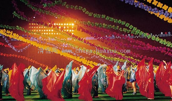 2009大连服装节焰火晚会