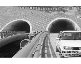 大连胜利路南山隧道即将通车